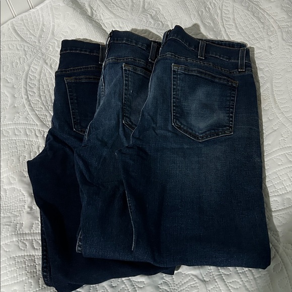 George Other - George Men's Dark and Light Blue Slim Jeans Sz:36x32 (3 pairs)